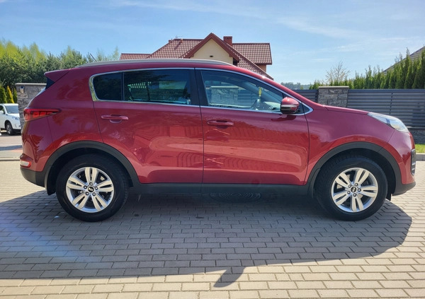 Kia Sportage cena 64900 przebieg: 143257, rok produkcji 2017 z Warszawa małe 631